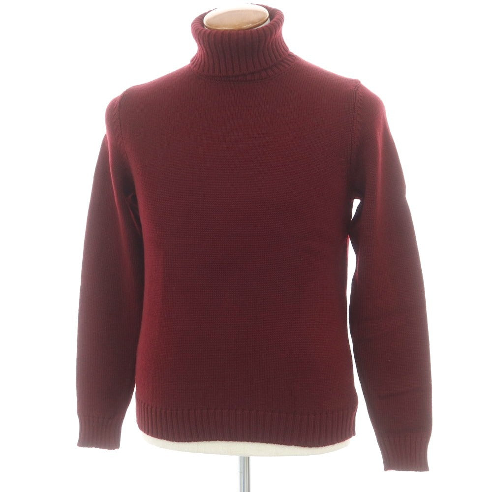 ザノーネ ZANONE ミドルゲージ ウール タートルネック プルオーバーニット