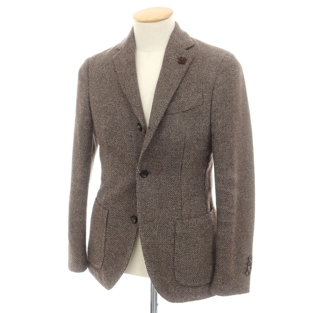ラルディーニ LARDINI ウールポリエステル テーラードジャケット