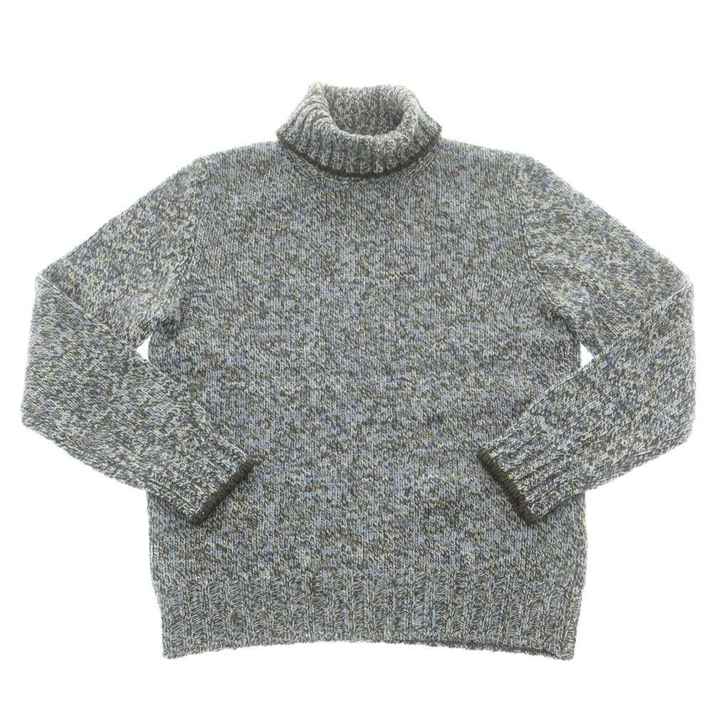 グランサッソ GRAN SASSO ウール タートルネック プルオーバーニット
