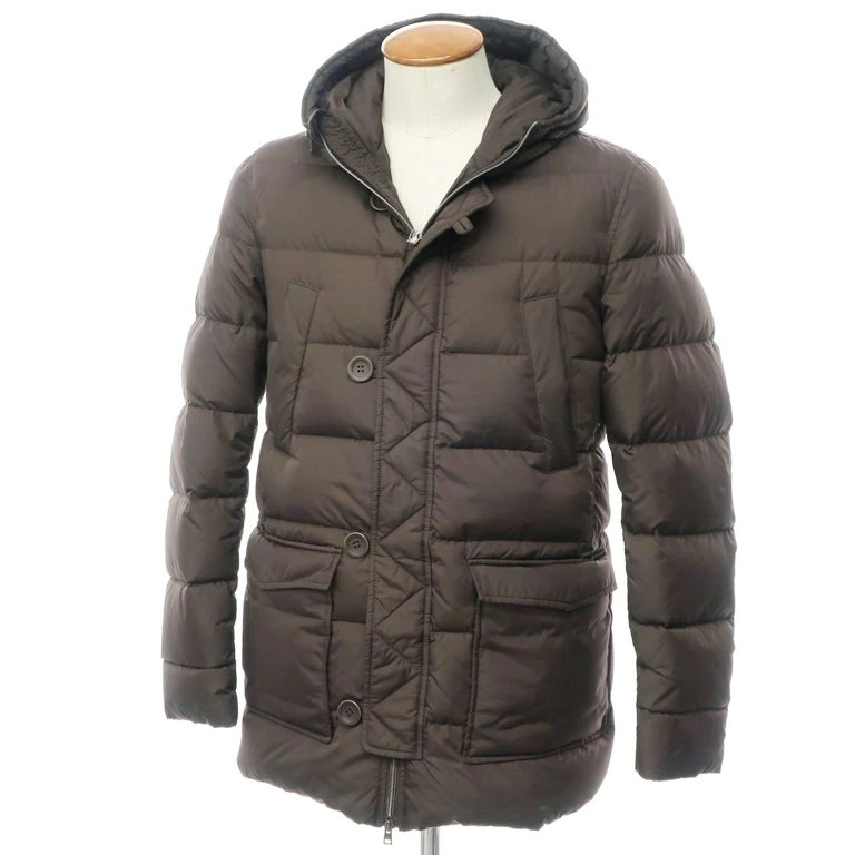 ヘルノ HERNO ナイロン ダウンブルゾン コート