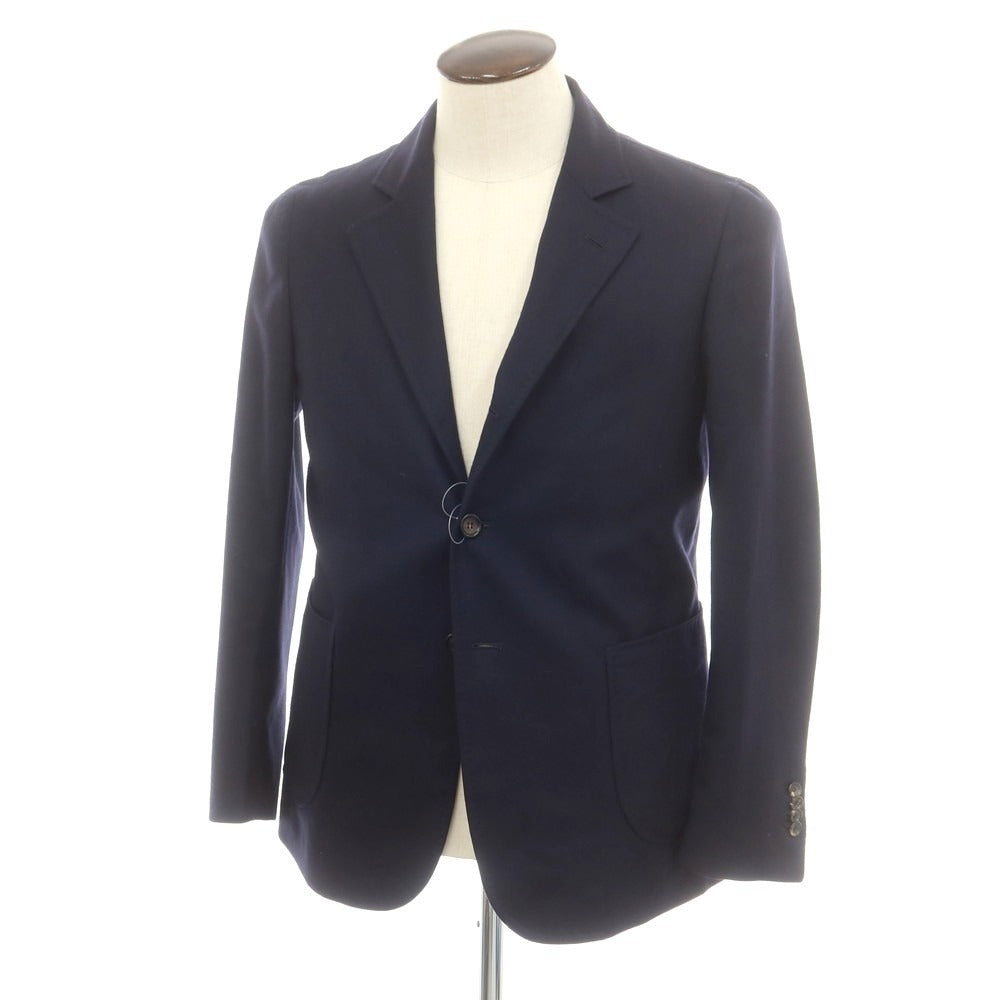 スティレ ラティーノ STILE LATINO ツイルウール テーラードジャケット ネイビー