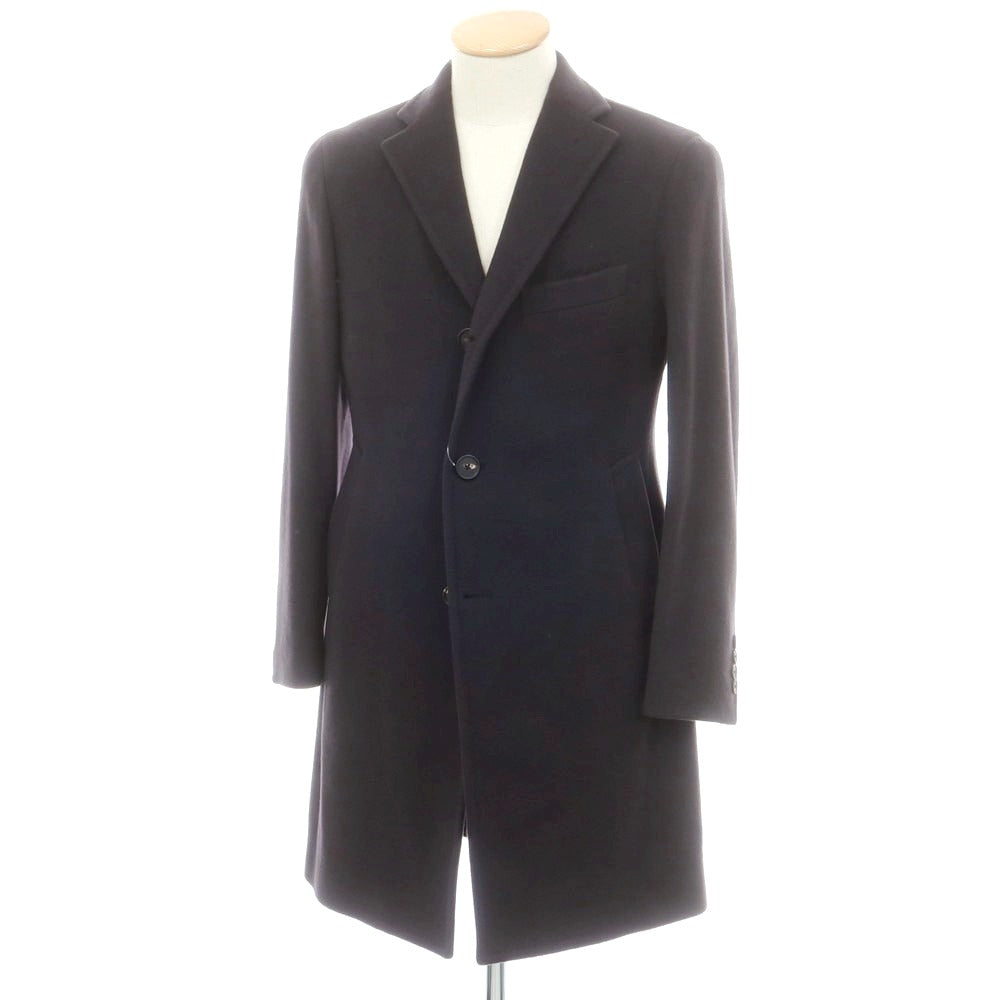 ※タリアトーレ TAGLIATORE カシミヤ チェスターフィールドコート グレイッシュ