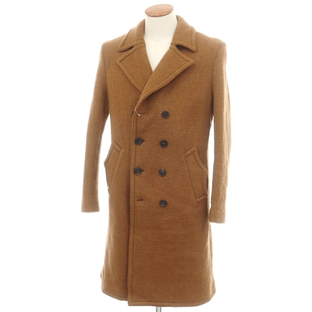 ロベルトコリーナ ROBERTO COLLINA ウール ダブルブレストコート