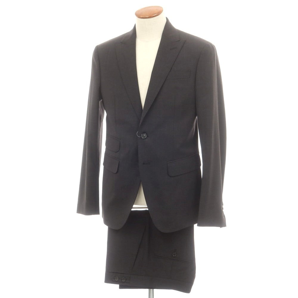 ※ディースクエアード DSQUARED2 ストレッチ ウール 2つボタンスーツ ダークグレー