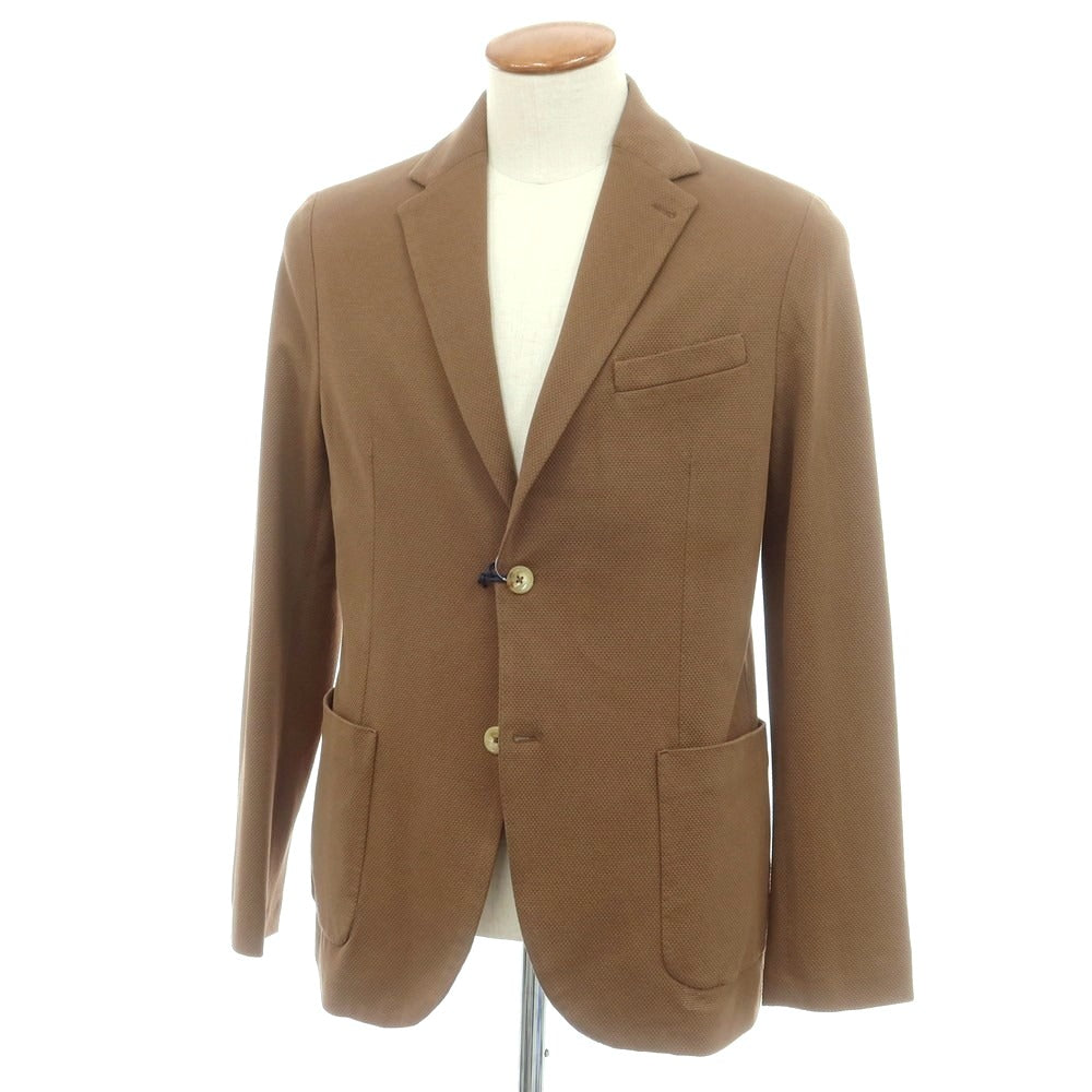 チルコロ1901 CIRCOLO 1901 コットンジャージー テーラードジャケット ブラウン