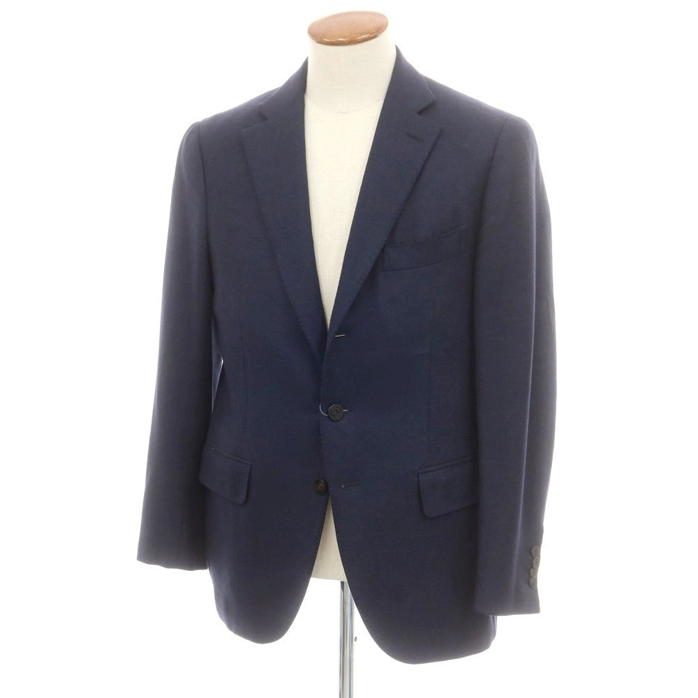 イザイア ISAIA UNITED ARROWS別注 ウールカシミヤ 3B テーラードジャケット ネイビー