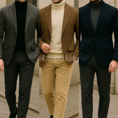 なぜ冬のノータイにはタートルネックが最適なのか｜クラシコイタリア的着こなし術