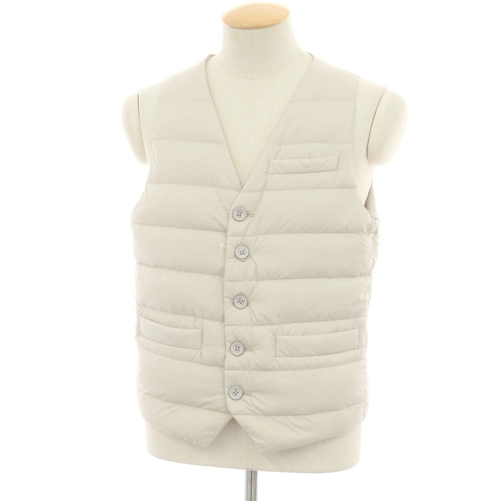 ヘルノ Herno ナイロン ジレ型 ダウンベスト 