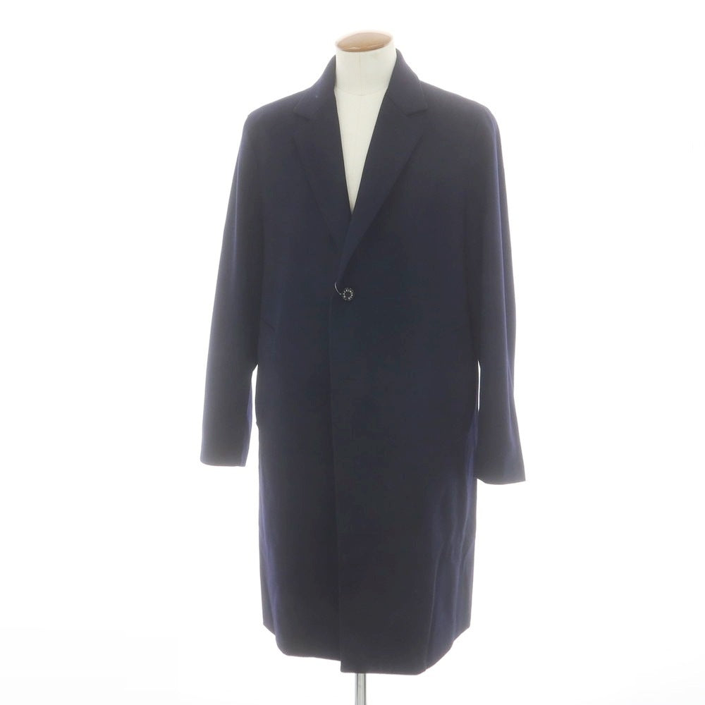 マッキントッシュ Mackintosh NEW STANLEY ウール チェスターフィールドコート ネイビー