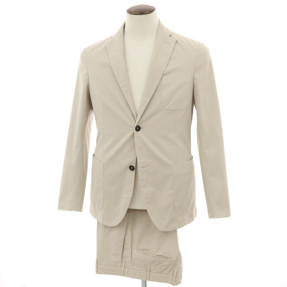 インコテックス スローウェア INCOTEX SLOWEAR ストレッチコットン 2つボタンスーツ