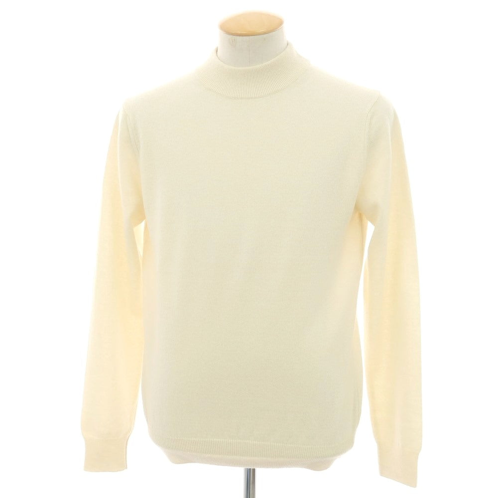 アレッサンドロルッピ Alessandro Luppi ウールカシミヤ モックネック プルオーバーニット