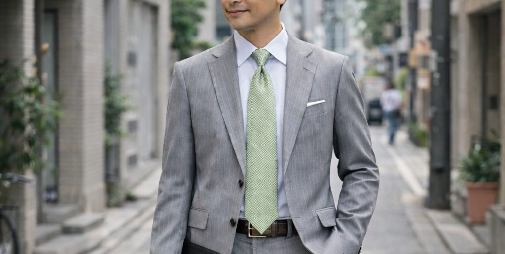 ライトグレー/春に合うスーツの色