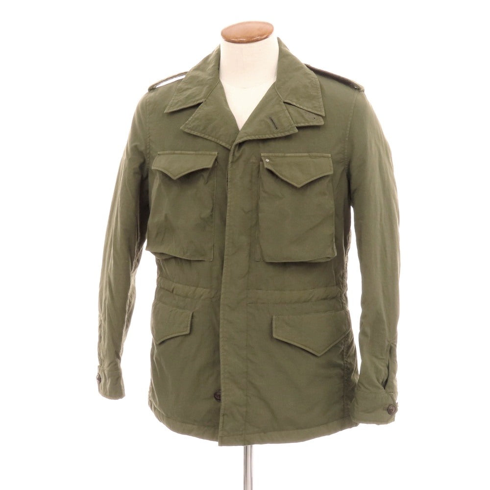 ミダ M.I.D.A. ナイロン ダウンジャケット オリーブ