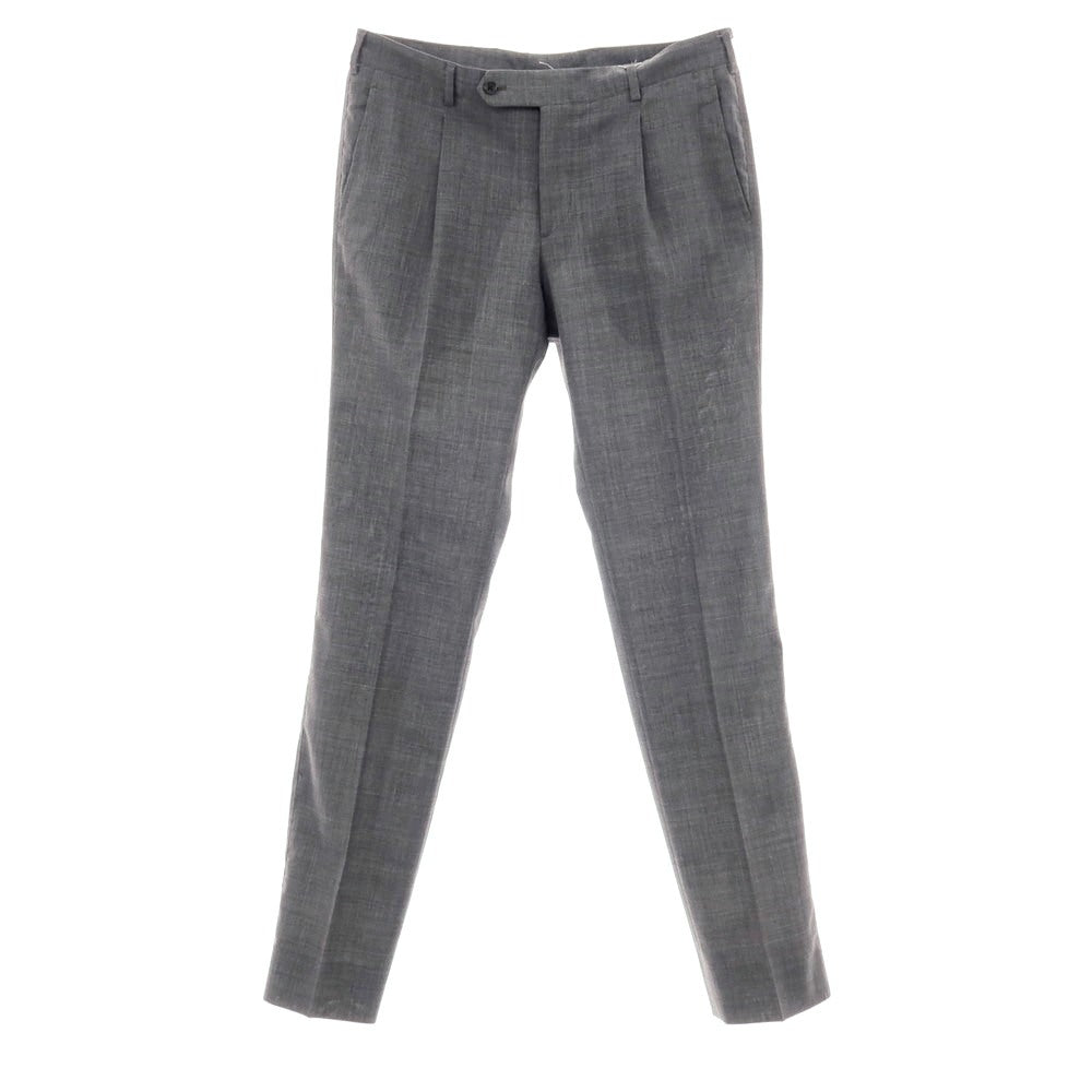 ベルベスト Belvest ストレッチ ポリエステルウールナイロン ドレススラックスパンツ