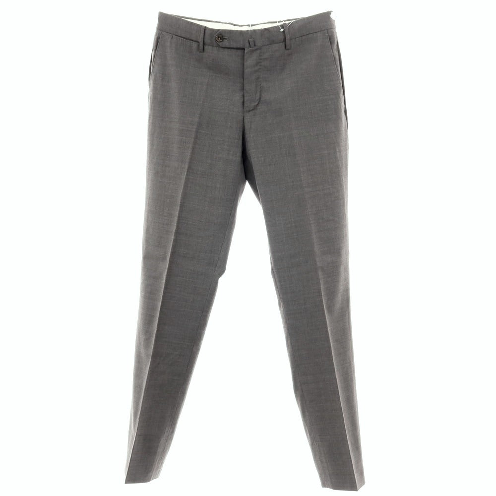 ピーティートリノ PT TORINO ストレッチ ウール ドレススラックスパンツ グレー